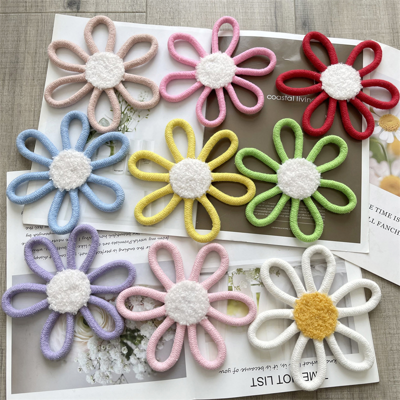 Cotton Rope Woven Daisy Flower - Baby Nursery Hanging Decor ulasan dan harga