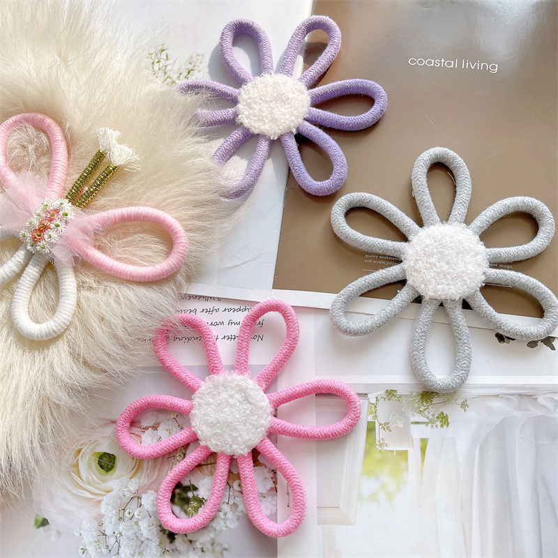 Cotton Rope Woven Daisy Flower - Baby Nursery Hanging Decor ulasan dan harga