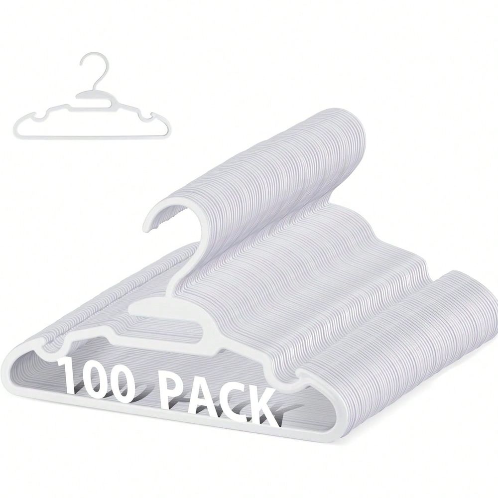 70 100 Pack Kids Hangers Plast - Baby Nursery Hangers ulasan dan harga