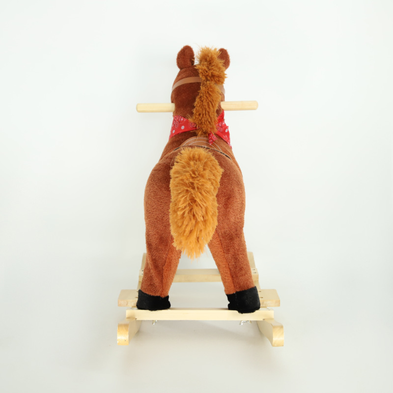 Kids Rocking Horse Wooden Anim - Baby Nursery Rocking Chair ulasan dan harga
