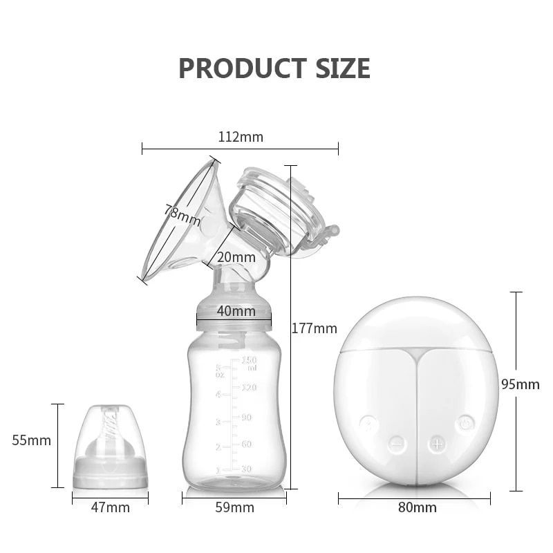 New Electric Double Breast Pum - Baby Nursery Hospital ulasan dan harga