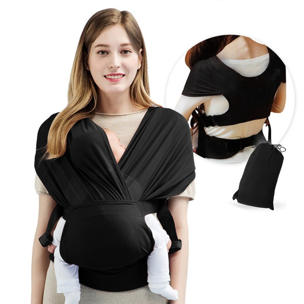 Portable Ergonomic Newborn Bab - Baby Wrap Stretchy ulasan dan harga