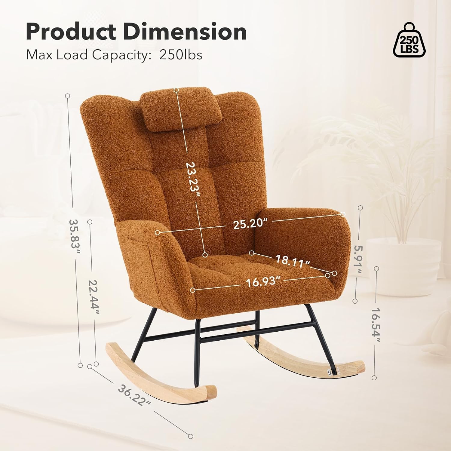 Teddy Glider Rocker Nursery Nu - Baby Nursery Rocking Chair ulasan dan harga
