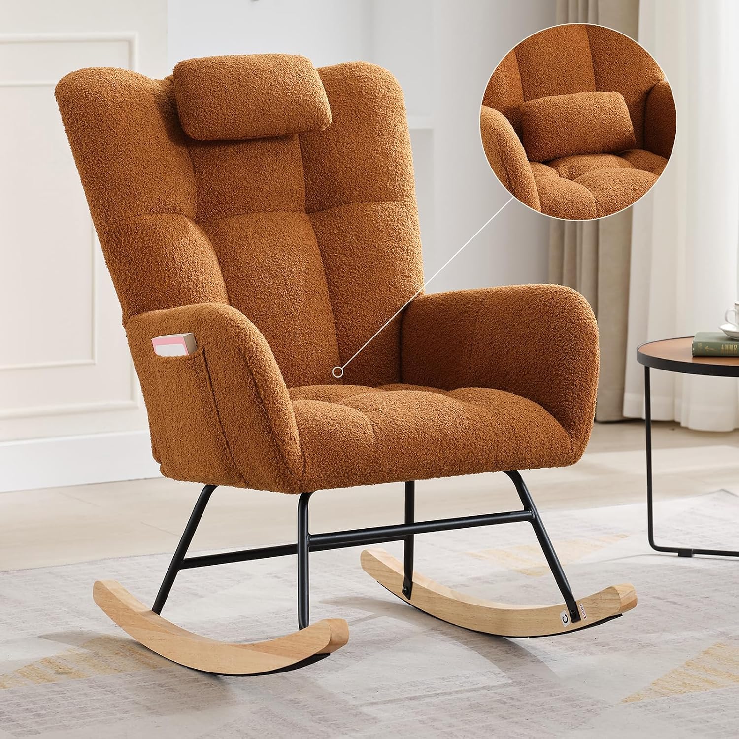 Teddy Glider Rocker Nursery Nu - Baby Nursery Rocking Chair ulasan dan harga
